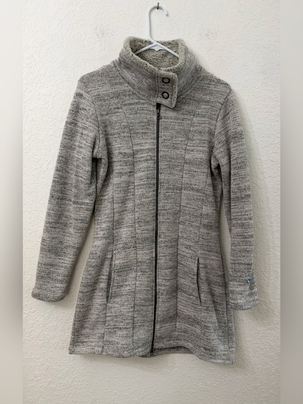 Kuhl Women's Alaska Long Full Zip Sweater Jacket Size Small